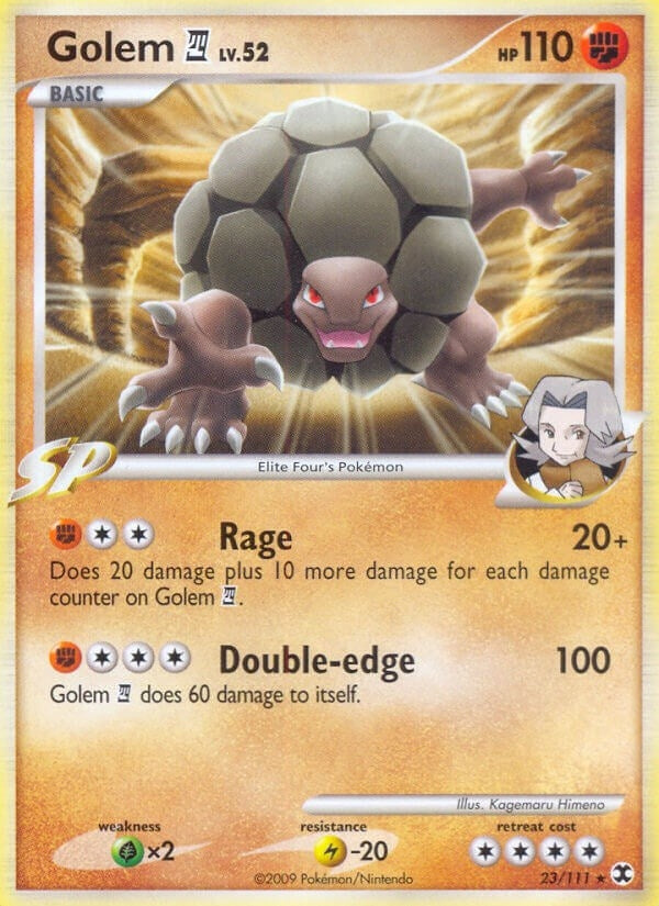 Image for Golem E4 (Rising Rivals) (23/111) - Pokemon