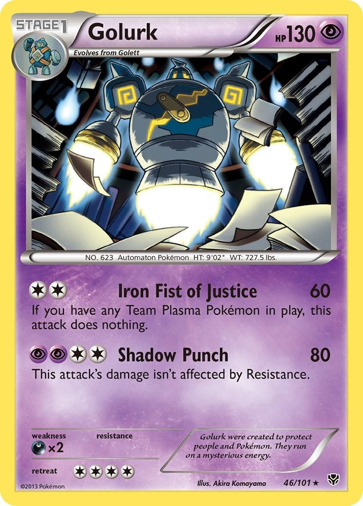 Image for Golurk (Plasma Blast) (46/101) - Pokemon