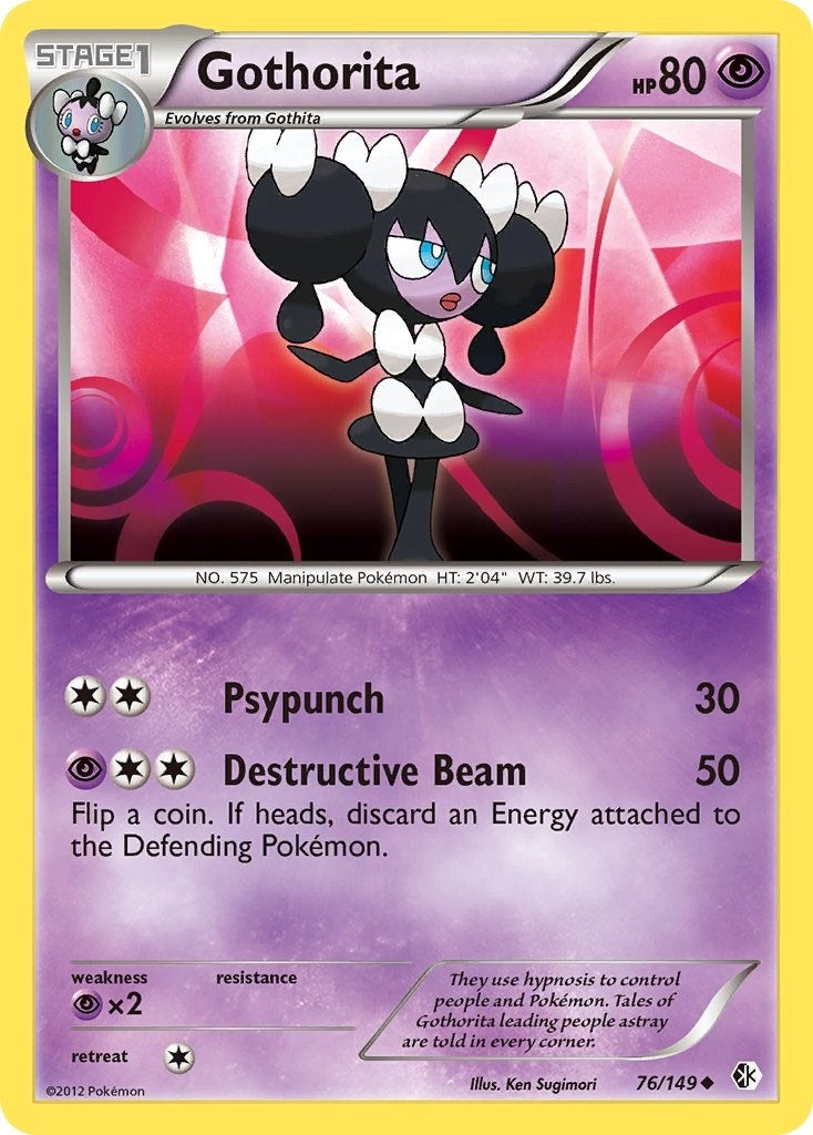 Image for Gothorita (Boundaries Crossed) (76/149) - Pokemon