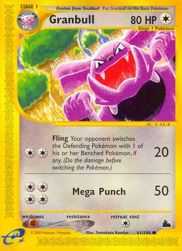 Image for Granbull (Skyridge) (061/144) - Pokemon