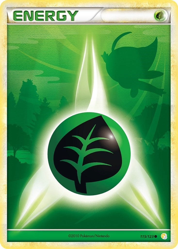 Image for Grass Energy (HeartGold SoulSilver) (115/123) - Pokemon