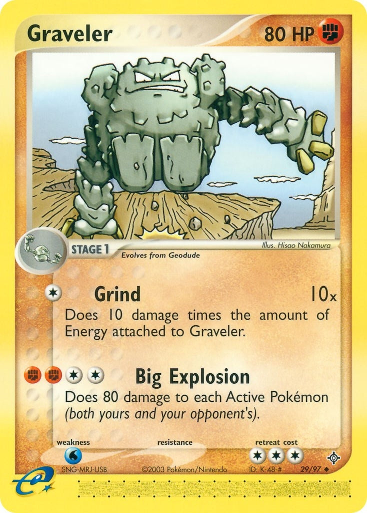 Image for Graveler (Dragon) (29/97) - Pokemon