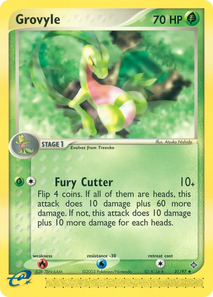 Image for Grovyle (Dragon) (31/97) - Pokemon