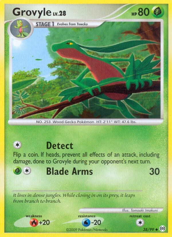 Image for Grovyle (38) (Arceus) (38/99) - Pokemon
