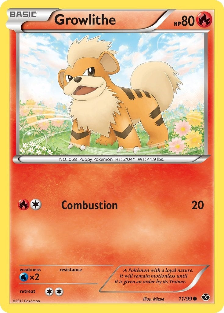 Image for Growlithe (11) (Next Destinies) (11/99) - Pokemon