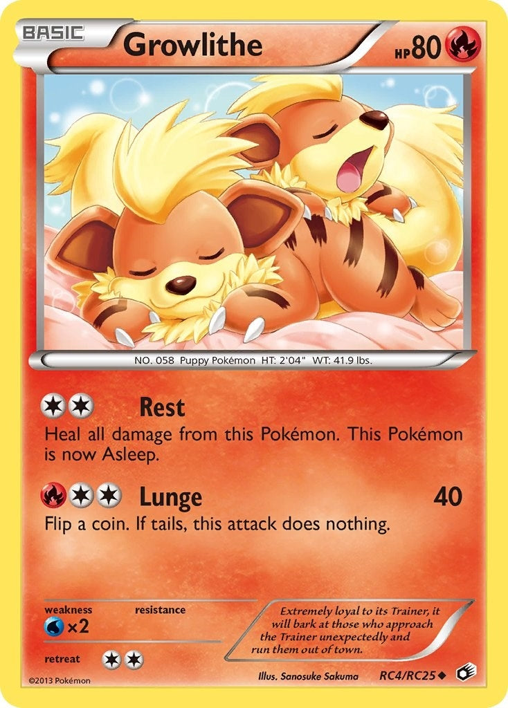 Image for Growlithe (Legendary Treasures: Radiant Collection) (RC4/RC25) - Pokemon