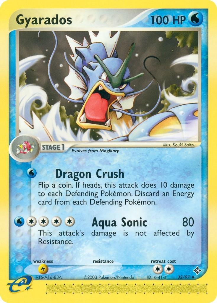Image for Gyarados (Dragon) (32/97) - Pokemon