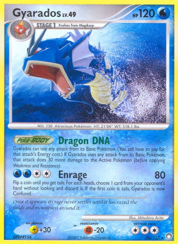 Image for Gyarados (Mysterious Treasures) (26/123) - Pokemon