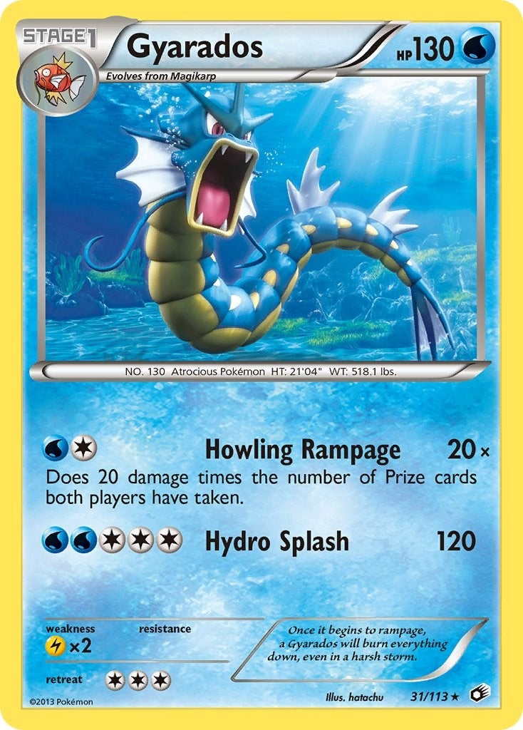 Image for Gyarados (Legendary Treasures) (31/113) - Pokemon