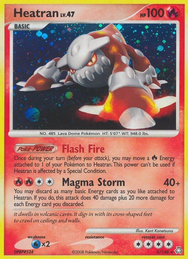 Image for Heatran (6) (Legends Awakened) (6/146) - Pokemon