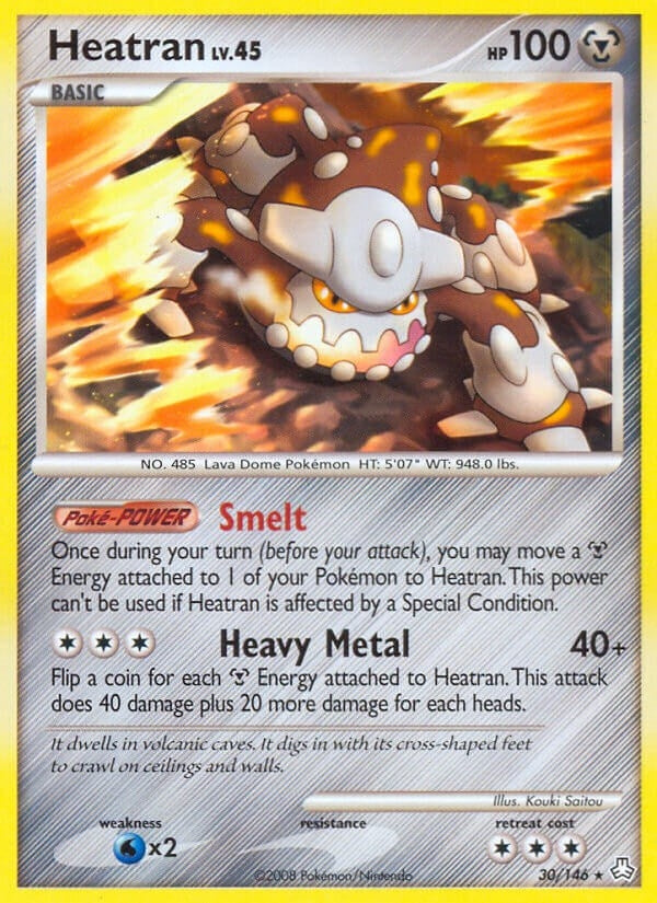 Image for Heatran (30) (Legends Awakened) (30/146) - Pokemon