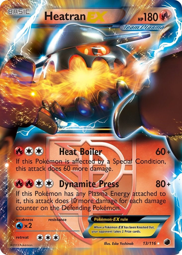 Image for Heatran EX (Team Plasma) (Plasma Freeze) (13/116) - Pokemon