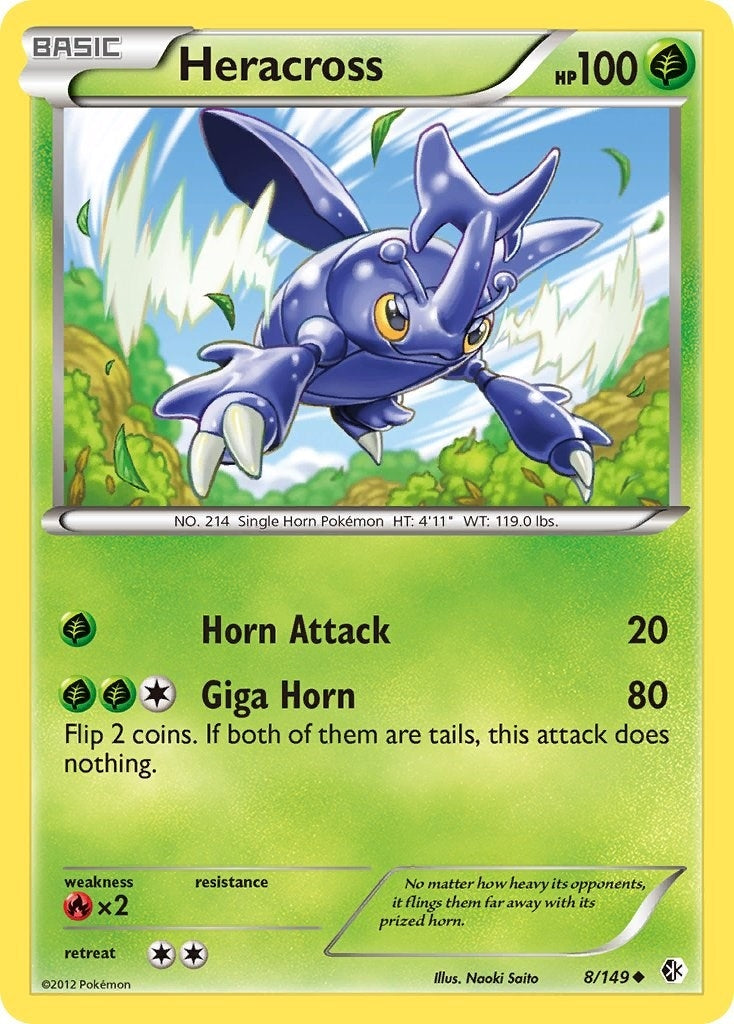Image for Heracross (Boundaries Crossed) (8/149) - Pokemon