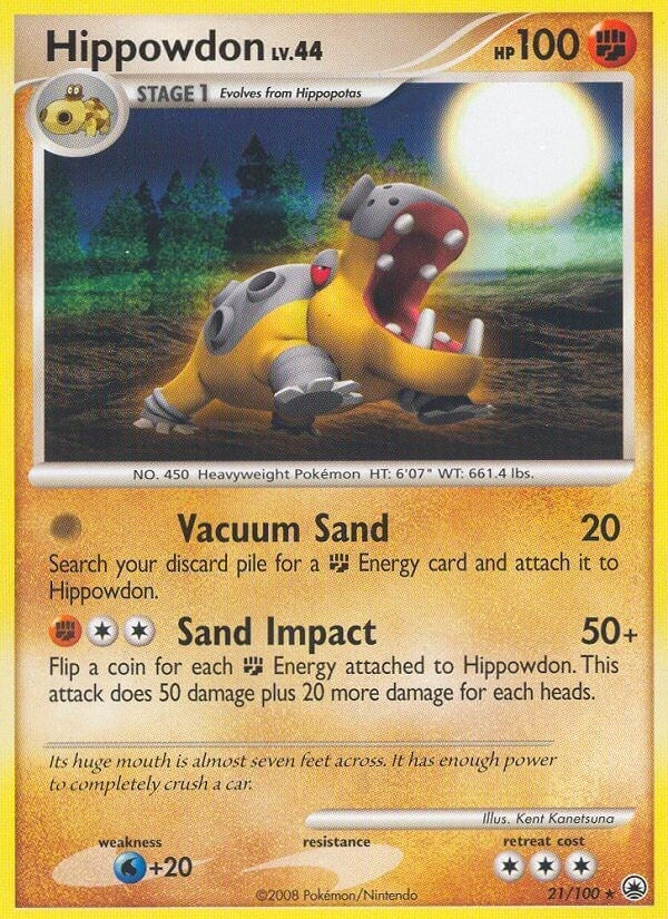 Image for Hippowdon (Majestic Dawn) (21/100) - Pokemon