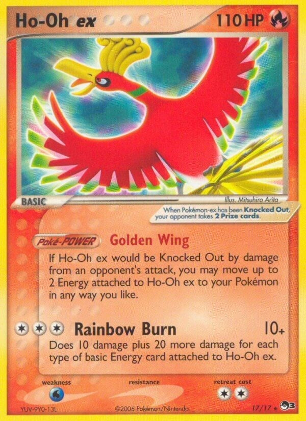 Image for Ho-Oh ex (Non-Holo) (POP Series 3) (017/017) - Pokemon