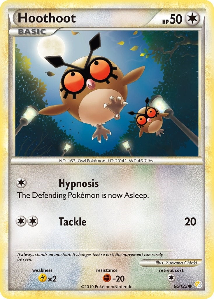 Image for Hoothoot (HeartGold SoulSilver) (66/123) - Pokemon