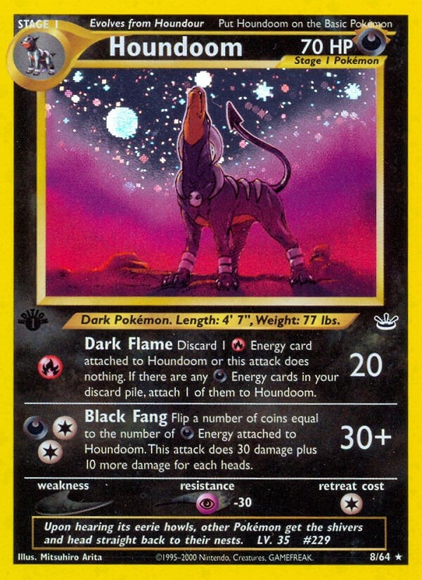 Image for Houndoom (Neo Revelation) (08/64) - Pokemon