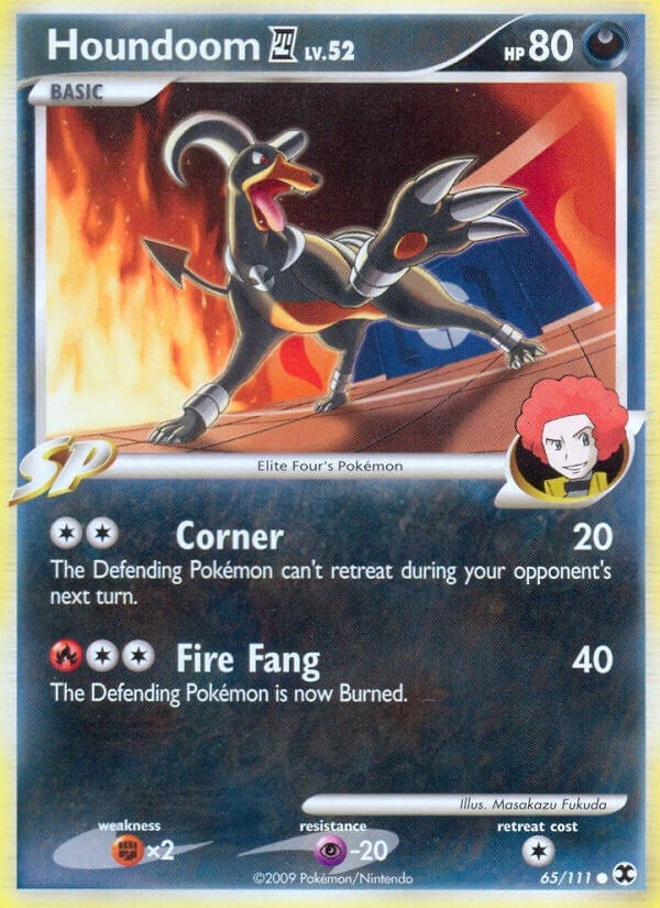 Image for Houndoom E4 (Rising Rivals) (65/111) - Pokemon