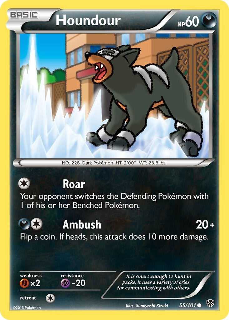 Image for Houndour (Plasma Blast) (55/101) - Pokemon
