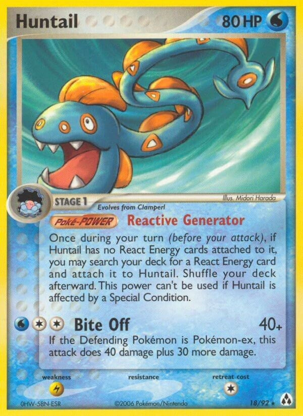 Image for Huntail (Legend Maker) (18/92) - Pokemon