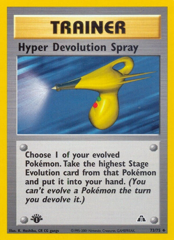 Image for Hyper Devolution Spray (Neo Discovery) (73/75) - Pokemon