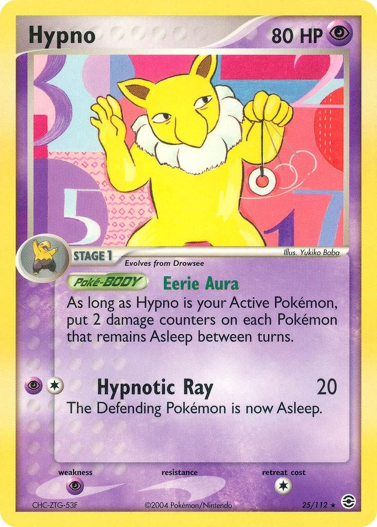 Image for Hypno (FireRed & LeafGreen) (25/112) - Pokemon