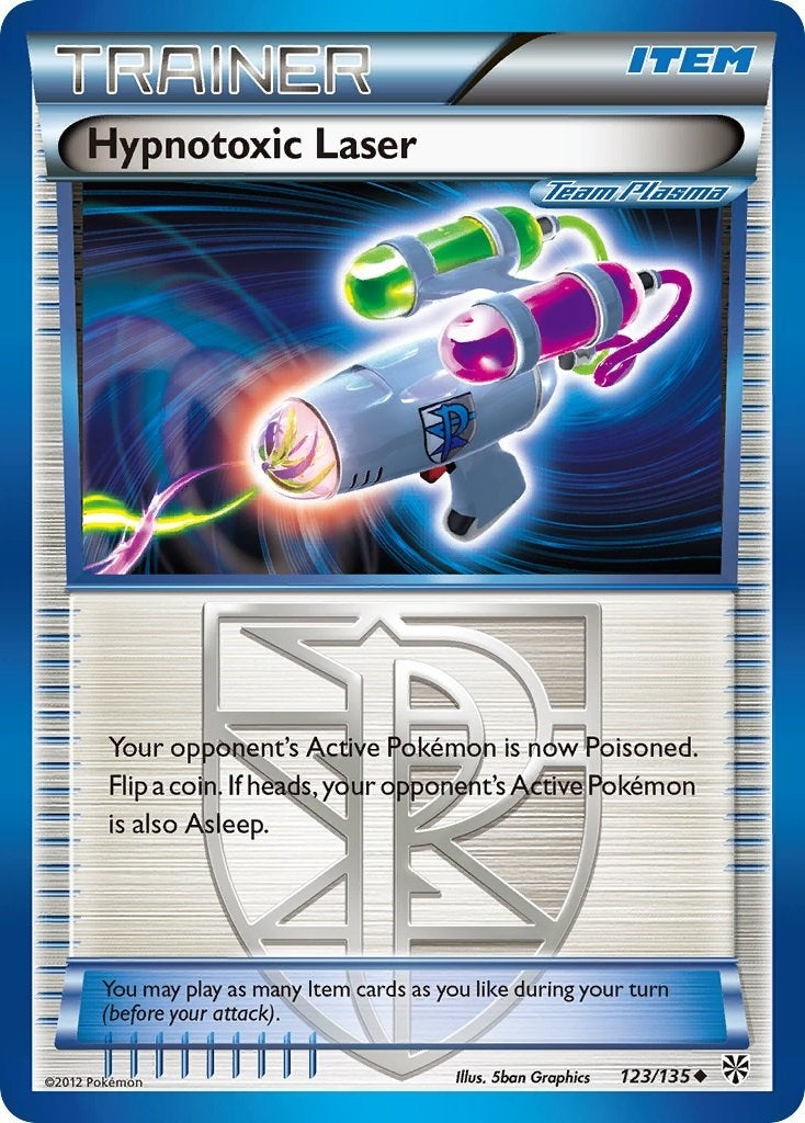Image for Hypnotoxic Laser (Team Plasma) (Plasma Storm) (123/135) - Pokemon