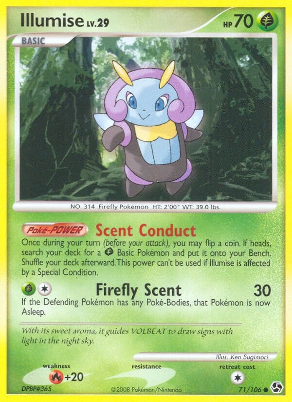 Image for Illumise (Great Encounters) (71/106) - Pokemon