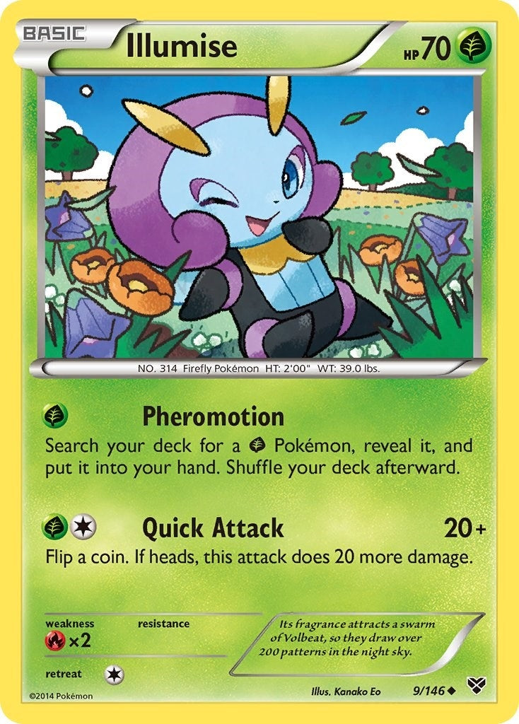 Image for Illumise (XY Base Set) (9/146) - Pokemon