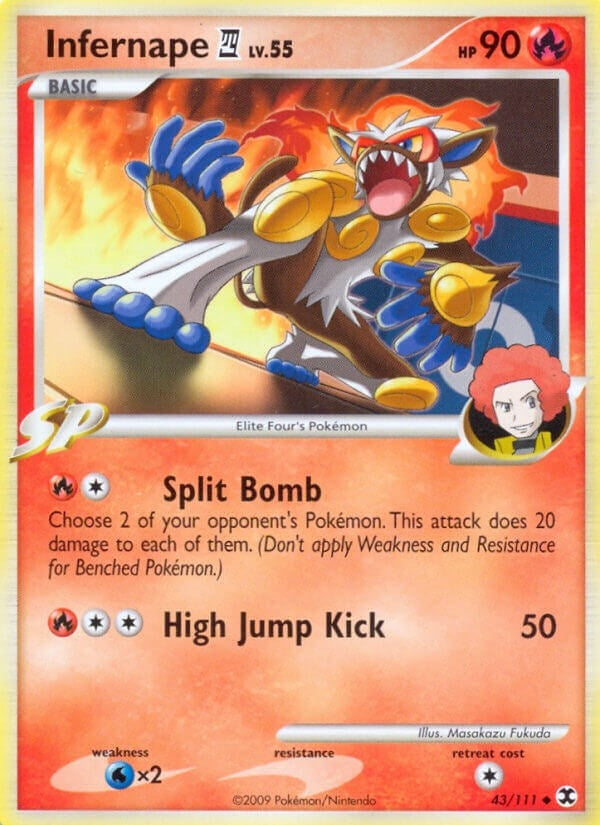 Image for Infernape E4 (Rising Rivals) (43/111) - Pokemon