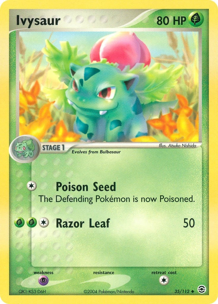 Image for Ivysaur (FireRed & LeafGreen) (35/112) - Pokemon