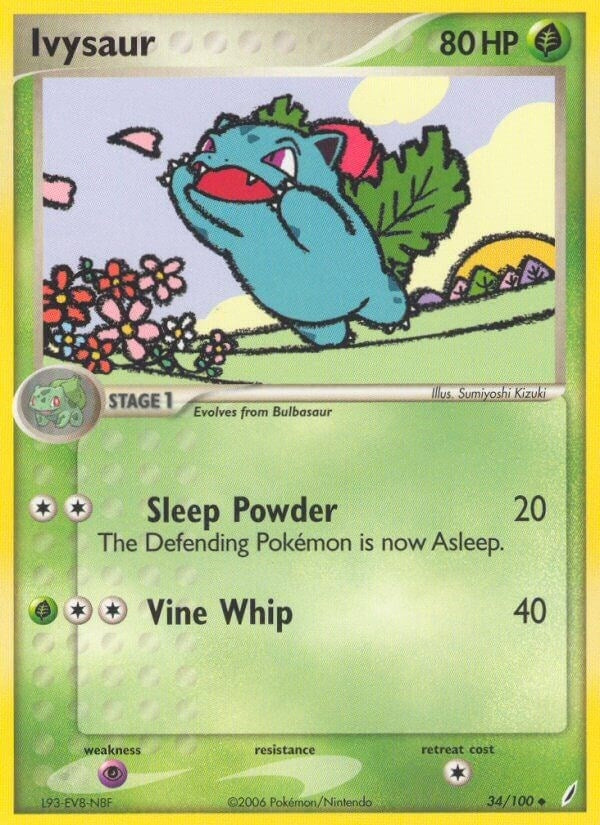 Image for Ivysaur (Crystal Guardians) (34/100) - Pokemon