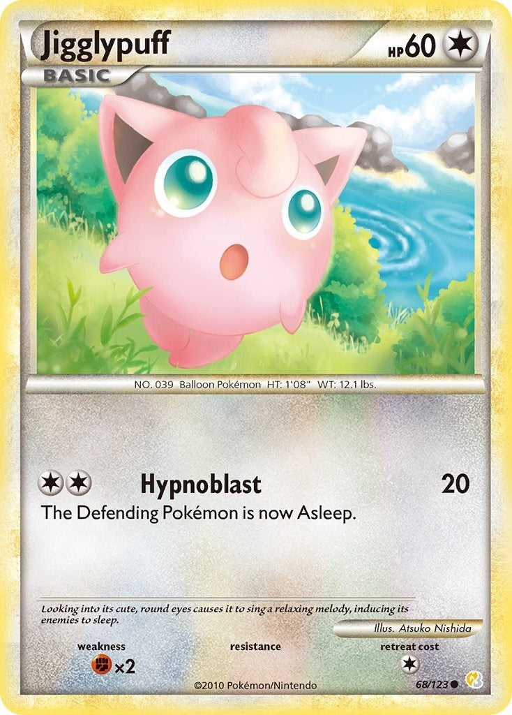 Image for Jigglypuff (HeartGold SoulSilver) (68/123) - Pokemon