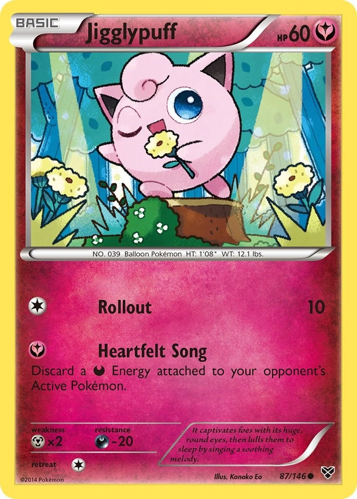 Image for Jigglypuff (87) (XY Base Set) (87/146) - Pokemon