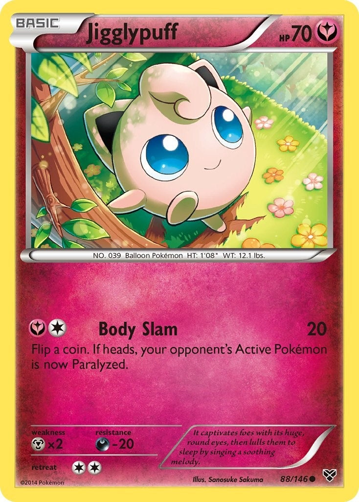 Image for Jigglypuff (88) (XY Base Set) (88/146) - Pokemon