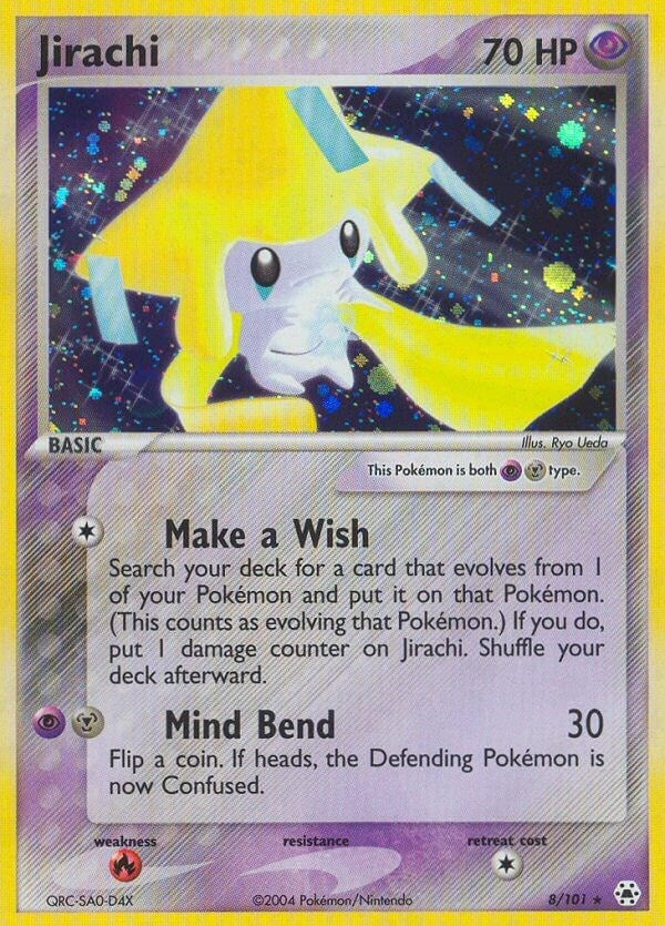 Image for Jirachi (Hidden Legends) (8/101) - Pokemon