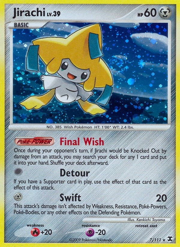Image for Jirachi (Rising Rivals) (7/111) - Pokemon