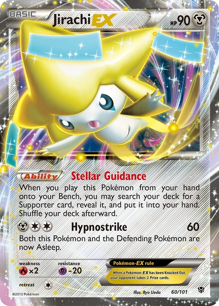 Image for Jirachi EX (Plasma Blast) (60/101) - Pokemon