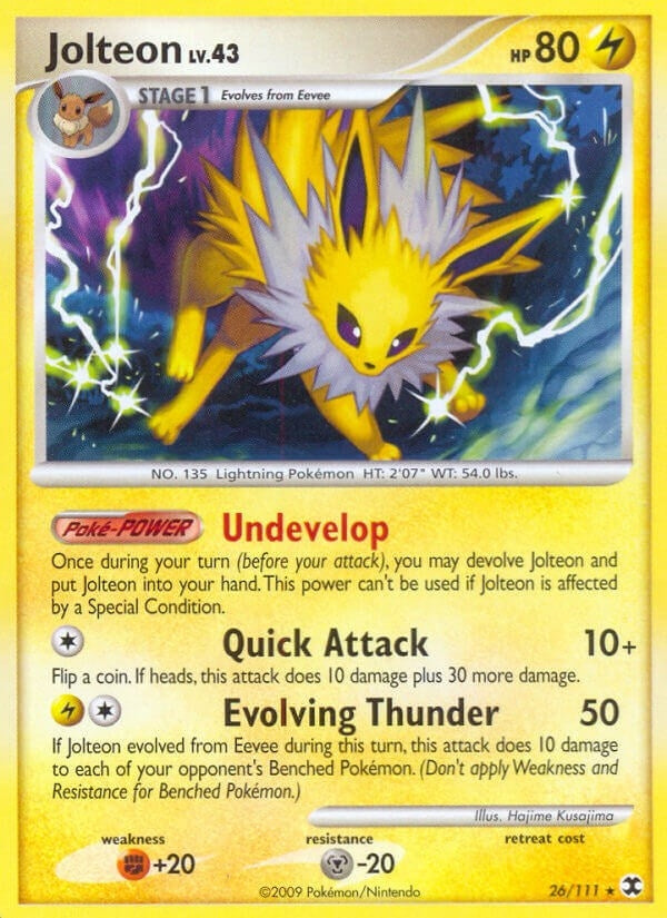 Image for Jolteon (Rising Rivals) (26/111) - Pokemon