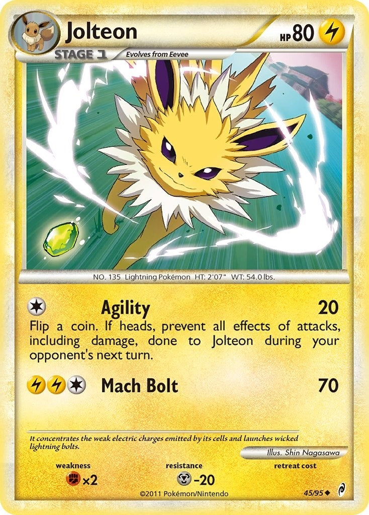 Image for Jolteon (Call of Legends) (45/95) - Pokemon