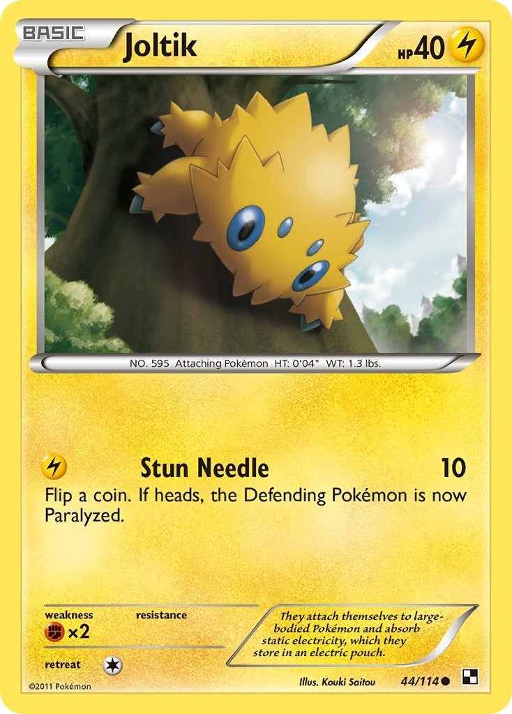 Image for Joltik (44) (Black and White) (44/114) - Pokemon