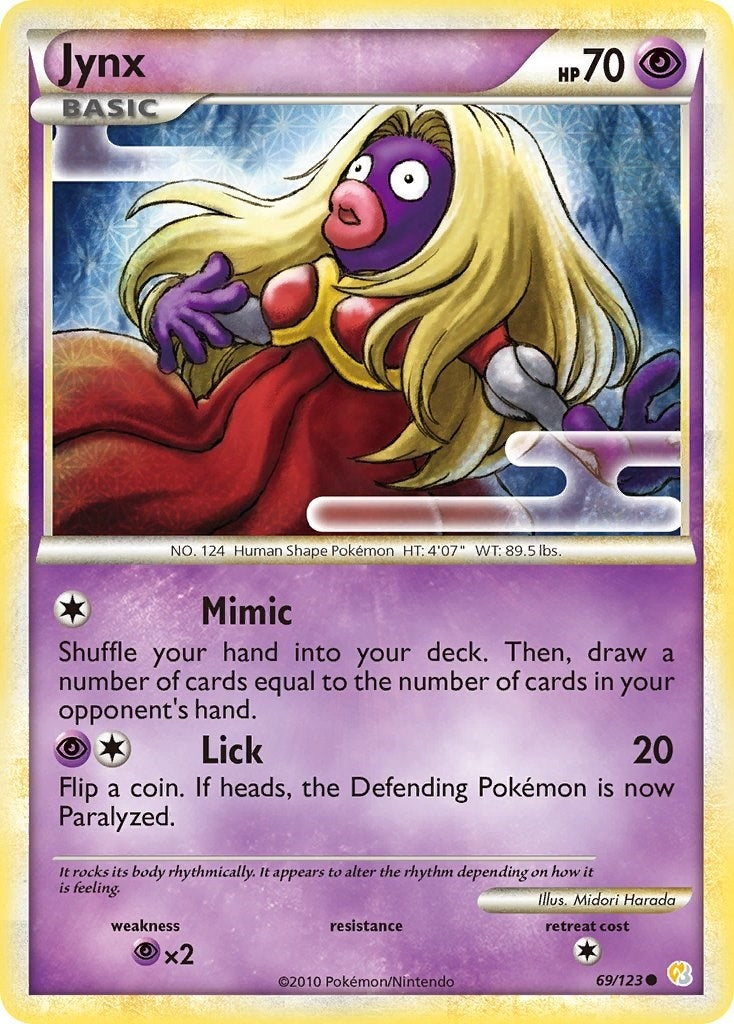 Image for Jynx (HeartGold SoulSilver) (69/123) - Pokemon