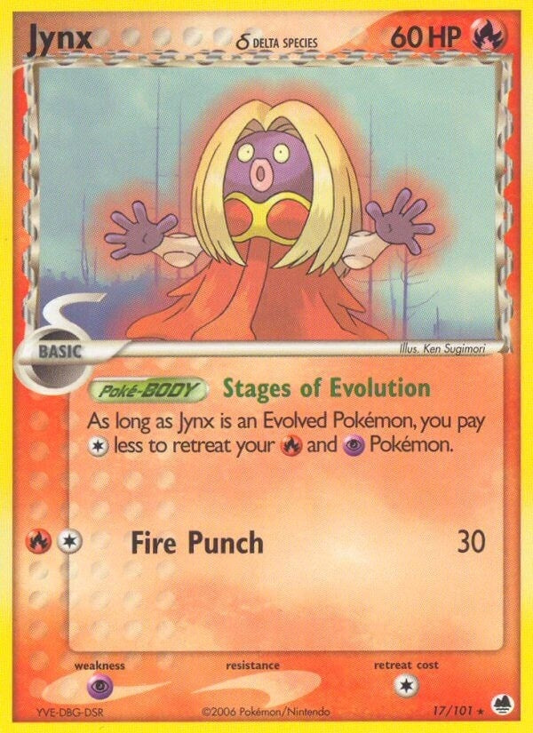 Image for Jynx (Delta Species) (Dragon Frontiers) (17/101) - Pokemon