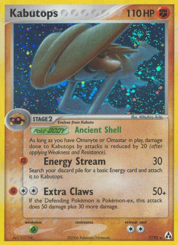 Image for Kabutops (Legend Maker) (7/92) - Pokemon