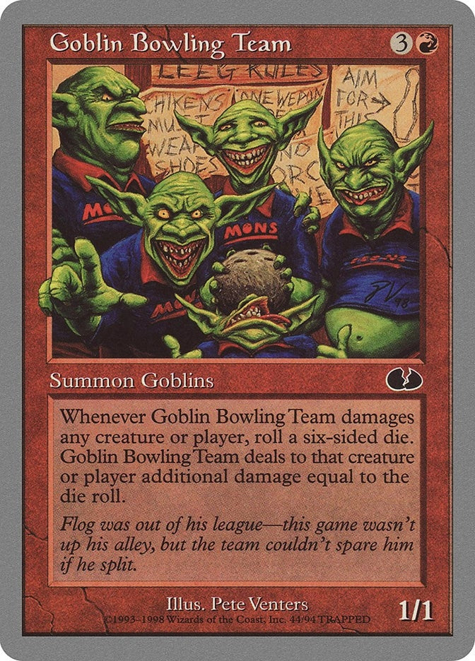 Image for Goblin Bowling Team (Unglued) (44) - Magic: The Gathering