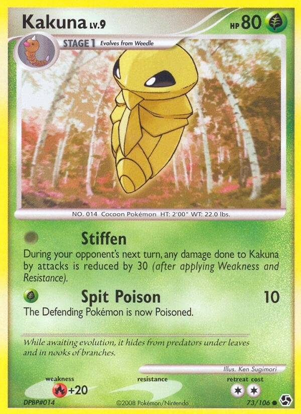 Image for Kakuna (Great Encounters) (73/106) - Pokemon