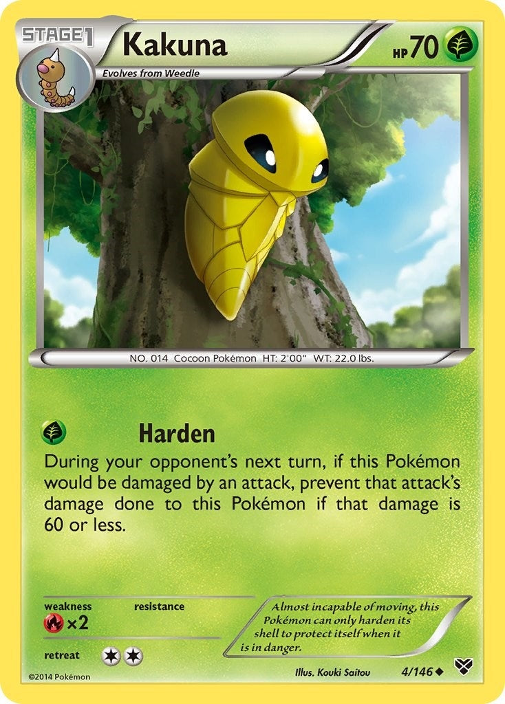 Image for Kakuna (XY Base Set) (4/146) - Pokemon