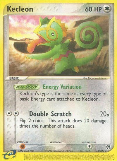 Image for Kecleon (Sandstorm) (18/100) - Pokemon