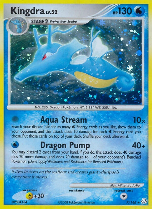 Image for Kingdra (Legends Awakened) (7/146) - Pokemon
