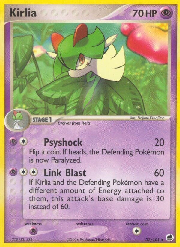 Image for Kirlia (Dragon Frontiers) (32/101) - Pokemon